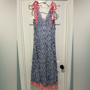 Vineyard Vines Block Party Maxi Dress- Size 16